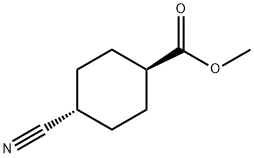 (1r,4r)-methyl 4-cyanocyclohexanecarboxylate Structural