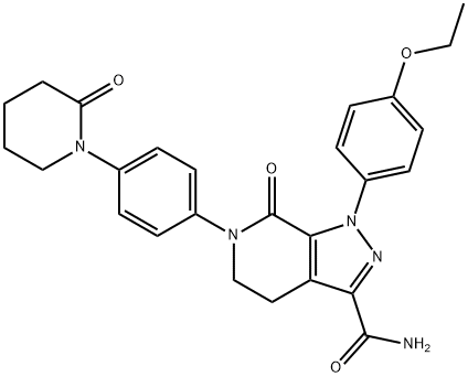 1H-Pyrazolo[3,4-c]pyridine-3-carboxamide, 1-(4-ethoxyphenyl)-4,5,6,7-tetrahydro-7-oxo-6-[4-(2-oxo-1-piperidinyl)phenyl]-