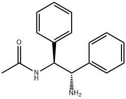 N-[(1S,2S)-2-amino-1,2-diphenylethyl]-Acetamide Structural