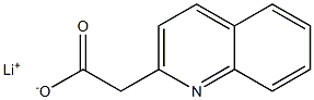 Lithium 2-(quinolin-2-yl)acetate Structural