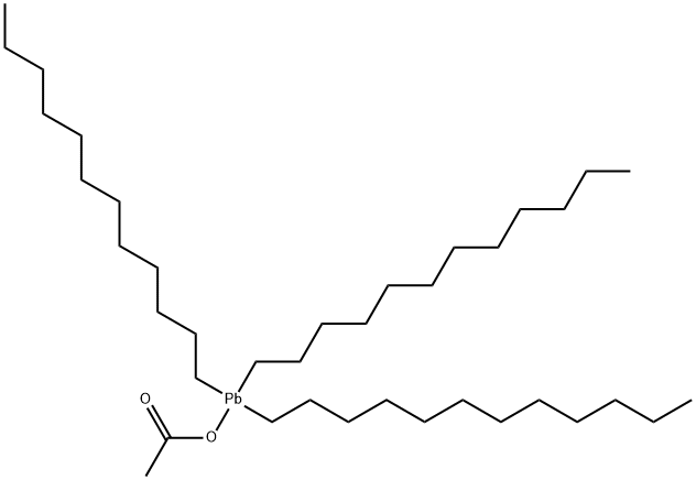 TRIDODECYLPLUMBYL ACETATE Structural