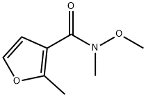 N-methoxy-N,2-dimethyl-3-Furancarboxamide Structural