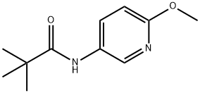 N-(6-Methoxy-pyridin-3-yl)-2,2-dimethyl-propionamide Structural