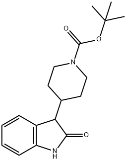Tert-Butyl 4-(2-Oxoindolin-3-Yl)Piperidine-1-Carboxylate Structural