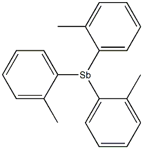 TRIS(O-TOLYL)ANTIMONY Structural