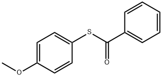 S-(4-methoxyphenyl) benzothioate Structural
