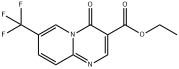 Ethyl 4-oxo-7-(trifluoromethyl)-4H-pyrido[1,2-a]pyrimidine-3-carboxylate Structural