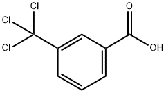 alpha,alpha,alpha-Trichloro-m-toluic acid Structural