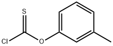 3-tolyl chlorothioformate Structural