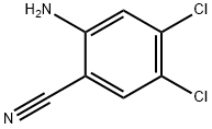 2-Amino-4,5-dichloro-benzonitrile Structural