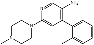 6-(4-methylpiperazin-1-yl)-4-(o-tolyl)pyridin-3-amine