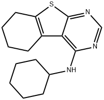 N-cyclohexyl-5,6,7,8-tetrahydro[1]benzothieno[2,3-d]pyrimidin-4-amine Structural