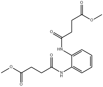 dimethyl 4,4'-(benzene-1,2-diyldiimino)bis(4-oxobutanoate) Structural
