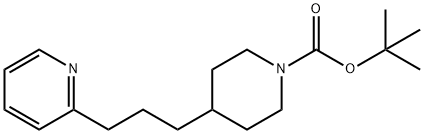 tert-butyl 4-(3-(pyridin-2-yl)propyl)piperidine-1-carboxylate Structural