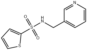 N-(pyridin-3-ylmethyl)thiophene-2-sulfonamide Structural