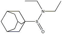 N,N-diethyl-1-adamantanesulfinamide Structural