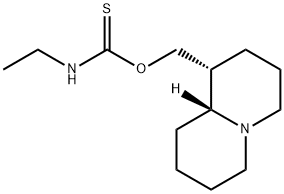 O-(((1R,9aR)-octahydro-1H-quinolizin-1-yl)methyl) ethylcarbamothioate Structural