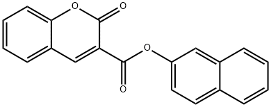 naphthalen-2-yl 2-oxo-2H-chromene-3-carboxylate Structural