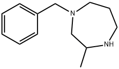 hexahydro-3-methyl-1-(phenylmethyl)-1H-1,4-diazepine Structural