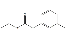 ethyl (3,5-dimethyl-phenyl)-acetate Structural