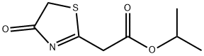 isopropyl 2-(4-oxo-4,5-dihydrothiazol-2-yl)acetate Structural