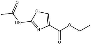 ethyl 2-acetamidooxazole-4-carboxylate Structural