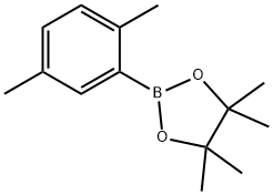 2-(2,5-Dimethyl-phenyl)-4,4,5,5-tetramethyl-[1,3,2]dioxaborolane Structural