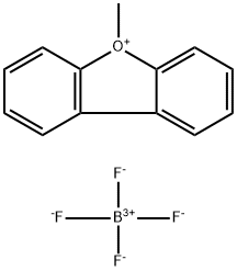 O-Methyldibenzofuranium Tetrafluoroborate Structural