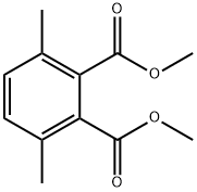dimethyl 3,6-dimethylphthalate Structural