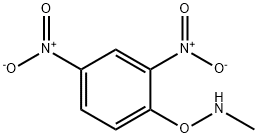 O-(2,4-dinitrophenyl)-N-methylhydroxylamine Structural