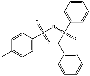 S-Benzyl-S-phenyl-N-(p-toluenesulfonyl)sulfoximine Structural