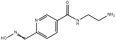 N-(2-aminoethyl)-6-[(E)-(hydroxyimino)methyl]pyridine-3-carboxamide Structural
