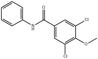O-(3,5-dichloro-4-methoxybenzoyl)-N-phenylhydroxylamine Structural