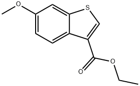 ethyl 6-methoxybenzo[b]thiophene-3-carboxylate Structural