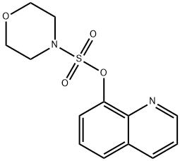 quinolin-8-yl morpholine-4-sulfonate Structural