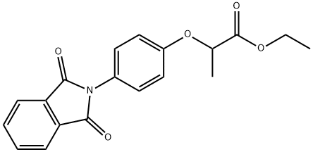 ethyl 2-(4-(1,3-dioxoisoindolin-2-yl)phenoxy)propanoate Structural