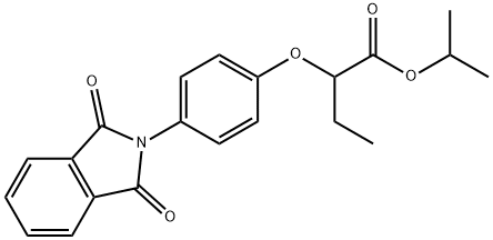 isopropyl 2-(4-(1,3-dioxoisoindolin-2-yl)phenoxy)butanoate Structural