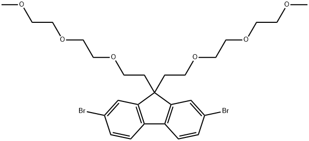 2,7-Dibromo-9,9-bis(2-(2-(2-methoxyethoxy)ethoxy)ethyl)-9H-fluorene