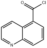 Quinoline-5-carboxylic chloride Structural