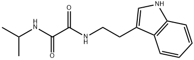 N-[2-(1H-indol-3-yl)ethyl]-N'-(propan-2-yl)ethanediamide Structural