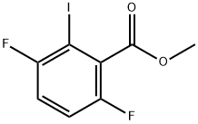 methyl 3,6-difluoro-2-iodobenzoate Structural