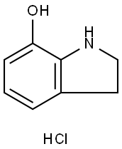 Indolin-7-ol hydrochloride Structural