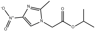 isopropyl 2-(2-methyl-4-nitro-1H-imidazol-1-yl)acetate Structural