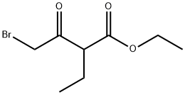 ethyl 4-bromo-2-ethyl-3-oxobutanoate Structural