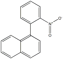 alpha-(o-Nitrophenyl)naphthalene Structural