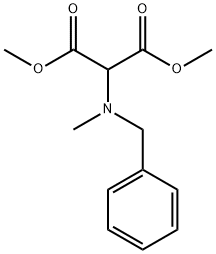 dimethyl 2-(benzyl(methyl)amino)malonate Structural