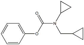 phenyl dicyclopropylmethylcarbamate Structural