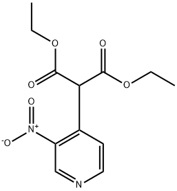 Diethyl 2-(3-Nitropyridin-4-Yl)Malonate Structural