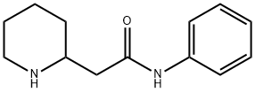 N-phenyl-2-Piperidineacetamide Structural