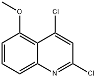 Quinoline, 2,4-dichloro-5-methoxy- Structural